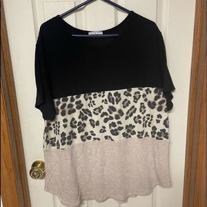Freckled Poppy light sweater 2XL